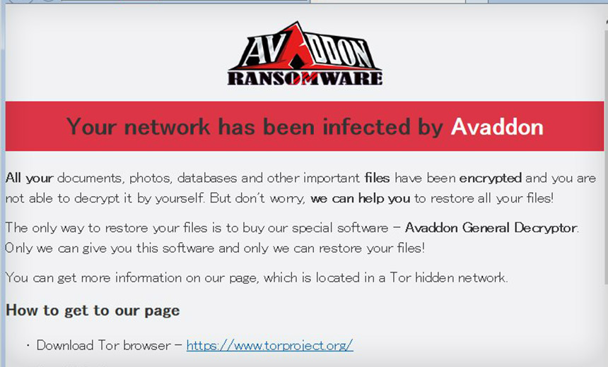 Avaddon Ransomware Operation Calls It Quits, Releases Keys