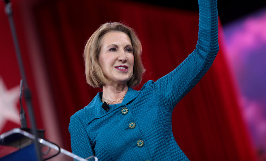 Fiorina Wants Cyber Command for U.S. Government