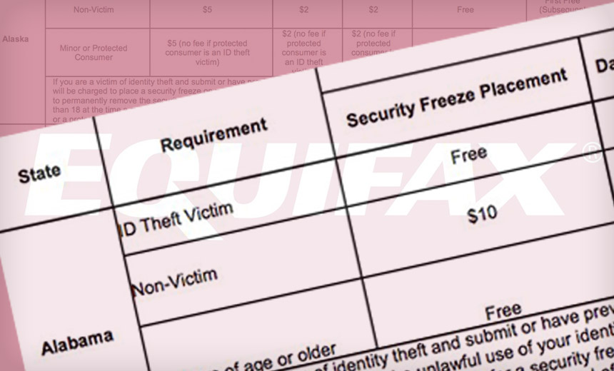 equifax security freeze cost