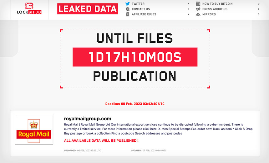 LockBit Group, Royal Mail Üzerinden Reddetmekten Pazarlığa Geçiyor