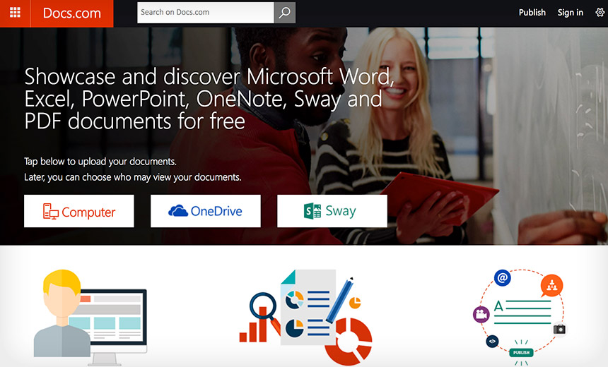 Microsoft's Docs.com Leaks Personal Information